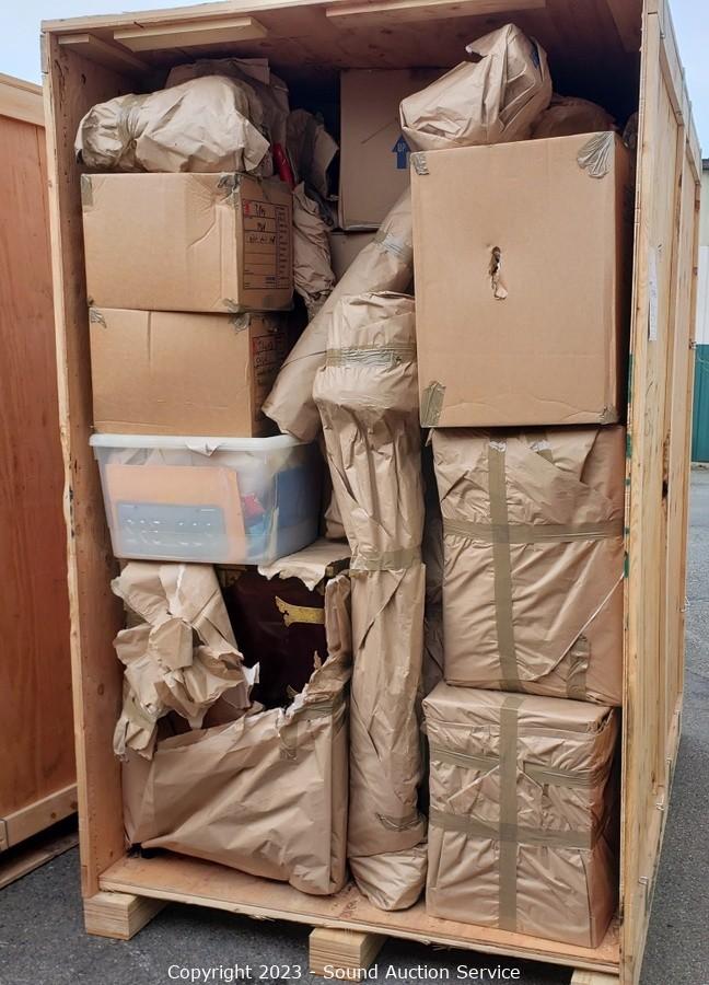Sound Auction Service 03/09/23 SAS Online Storage Vault Auction 12 Vaults, Feb 24